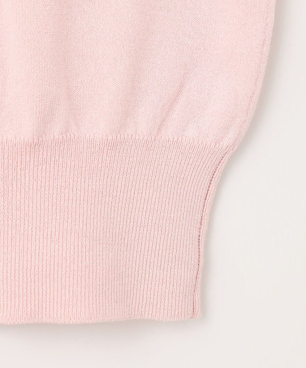 Feroux 【接触冷感・UVカット】ハーフスリーブ カーディガン ピンク系