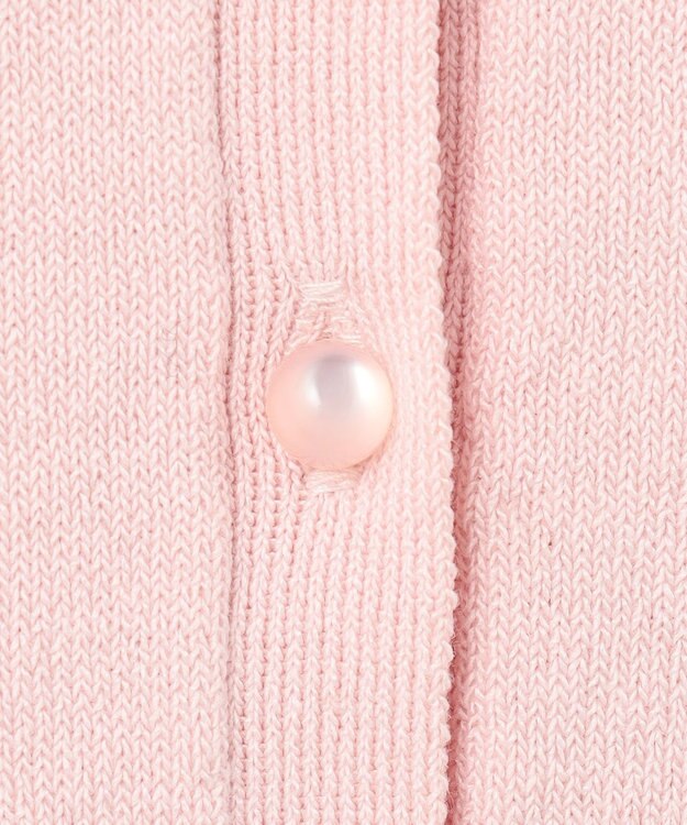 Feroux 【接触冷感・UVカット】ハーフスリーブ カーディガン ピンク系