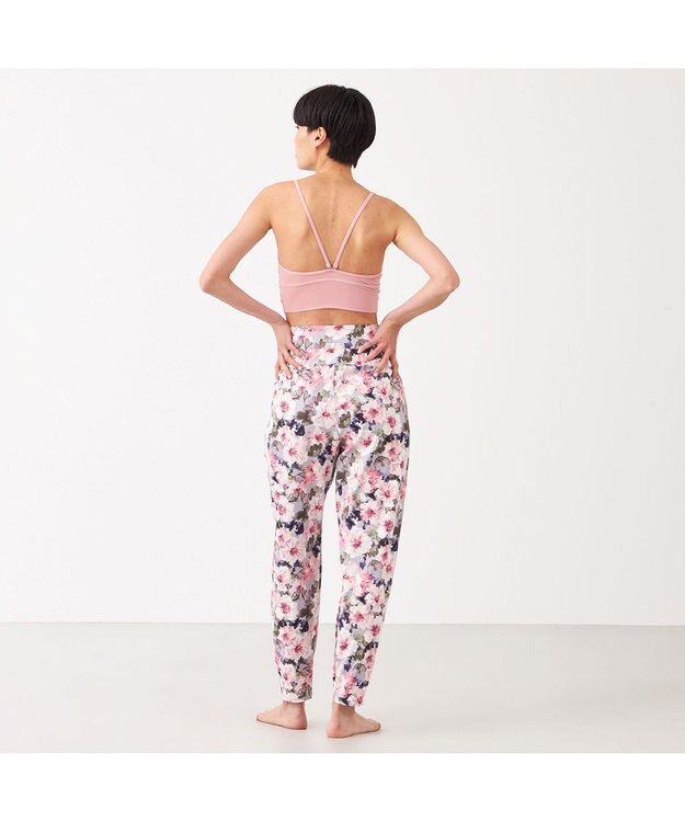 Chacott Chacott BALANCE ラナンキュラスプリントパンツ ピンクプリント