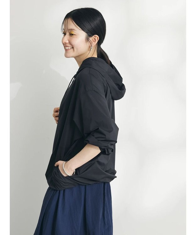 CRAFT STANDARD BOUTIQUE シアーアノラックパーカー Black