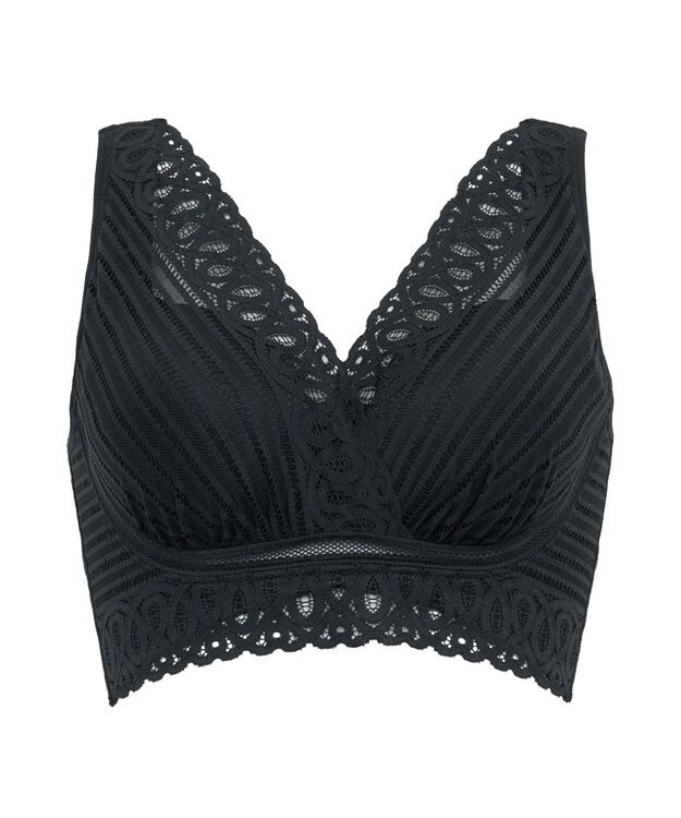 BRADELIS New York 【BRADELIS Me】Sweet Night Bra ノンワイヤー 補正 ナイトブラ 就寝中のバスト崩れを防ぐ ブラジャー ブラデリス ブラック