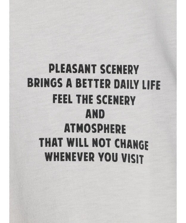 Green Parks バックフォトボックスＴシャツ Off White