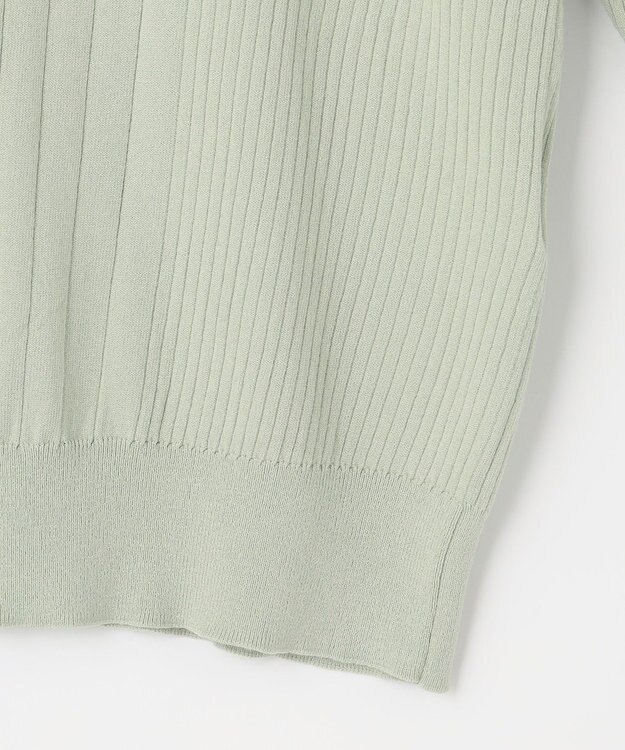 J.PRESS LADIES 【洗える】 PRINCESS クルーネック ニット ライトグリーン系