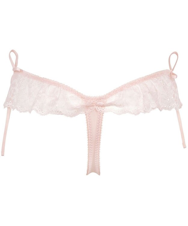 WACOAL Tバック ショーツ 【重力に負けないバストケアBra】 はきこみ丈あさめ BRB414とペア レディース PRA414 /ワコール ロマンピンク