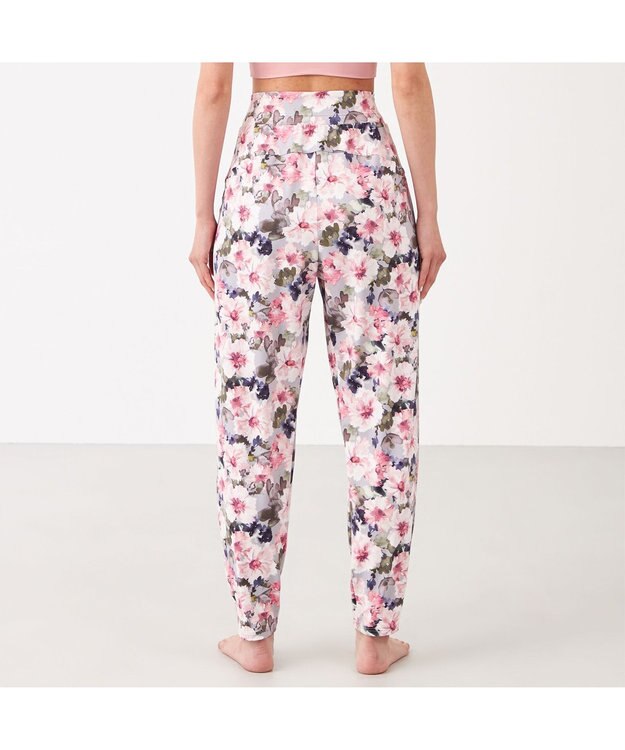 Chacott Chacott BALANCE ラナンキュラスプリントパンツ ピンクプリント