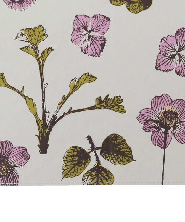 MOONBAT 【晴雨兼用/ 一級遮光/UV99％】フワクール (Fuwacool) 折りたたみ日傘 フワクールホワイト  ボタニカル 軽量 ペールピンク