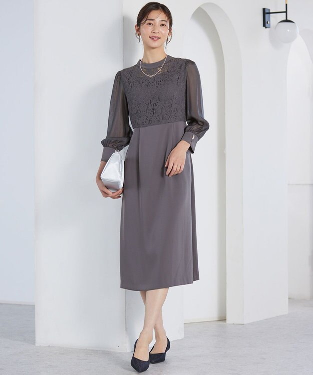 洗える】Nobleコンビ ドレス / ANY SIS | ファッション通販 【公式通販