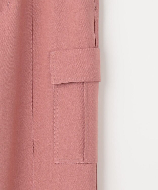 Feroux 【ONWARD CROSSET MAG掲載】パラシュートカーゴ パンツ ピンク系