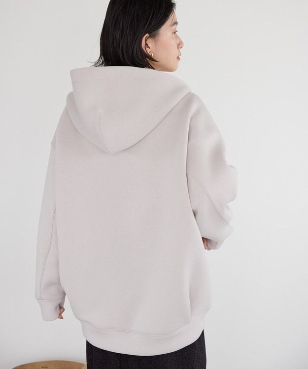 AMERICAN HOLIC ダンボールポンチＺＩＰパーカー Light Gray Mixture