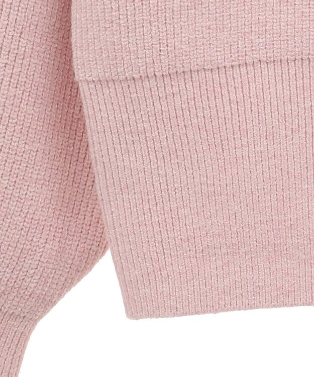 Green Parks オフショルダーニット Pink