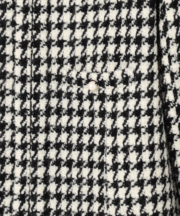 TOCCA PUZZLE ノーカラージャケット オフ×ブラック系3