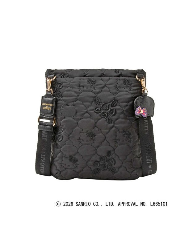 ANNA SUI HELLO KITTY ミニショルダーバッグ クロ