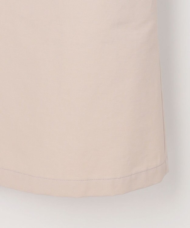 J.PRESS LADIES S 【2way】VINAジェットオックス ノーカラー コート グレージュ系