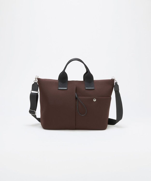 TOPKAPI 【Breath TOPKAPI】SORT ソート ネオプレン 2way A4 トートバッグ チョコレート