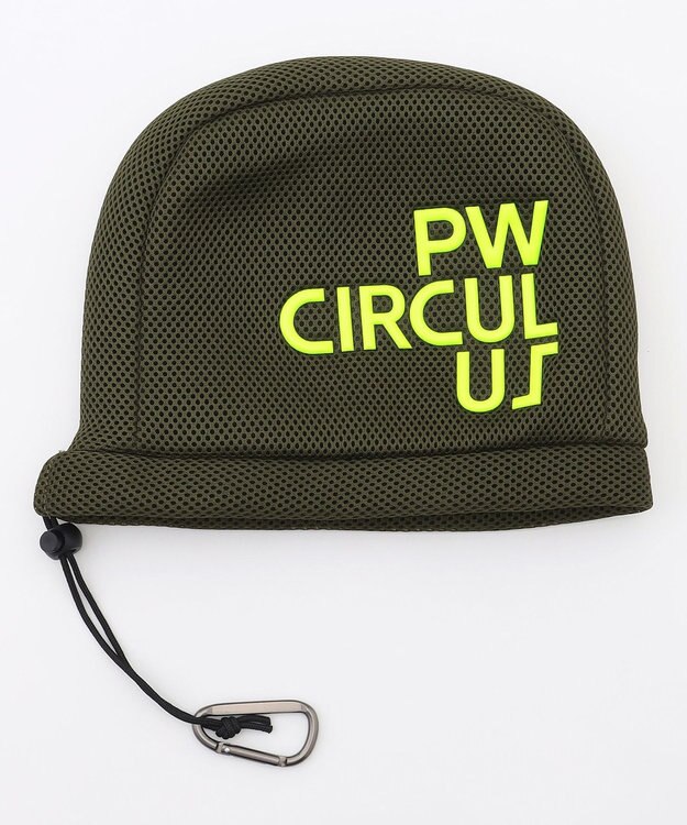 PW CIRCULUS 【25秋冬 新色追加！】【UNISEX】メッシュアイアンカバー ゴルフ カーキ系