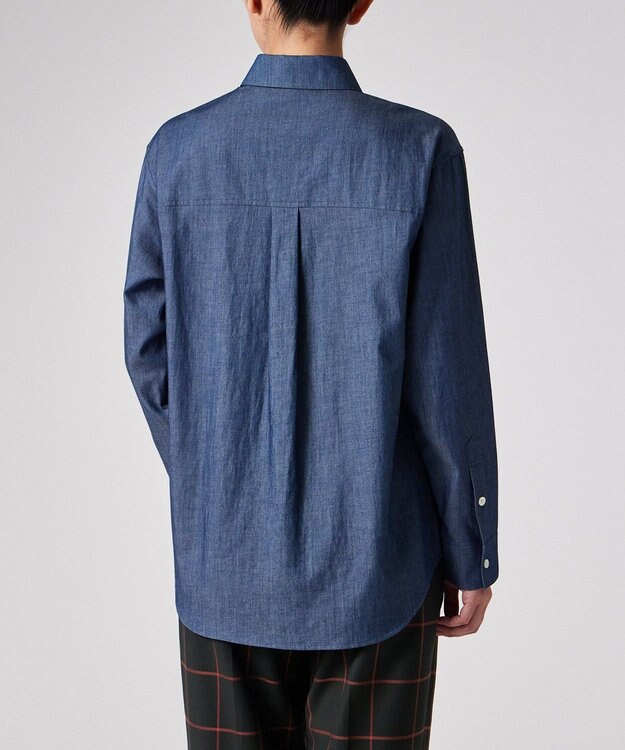 Paul Smith ダンガリー エンブロイダリーシャツ ダークインディゴ