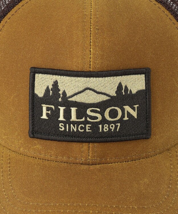 JOSEPH ABBOUD MOUNTAIN 【FILSON】ロガー メッシュ キャップ ブラウン系
