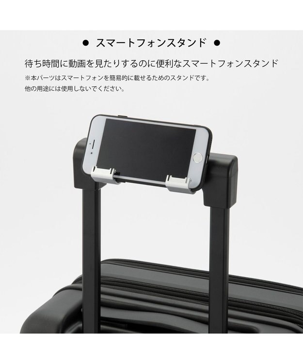 ACE BAGS & LUGGAGE 【雑誌掲載】 W&.Day/Night ピーロ スーツケース 機内持ち込みサイズ 32L 05421 ダブルアンドデイナイト ブラック