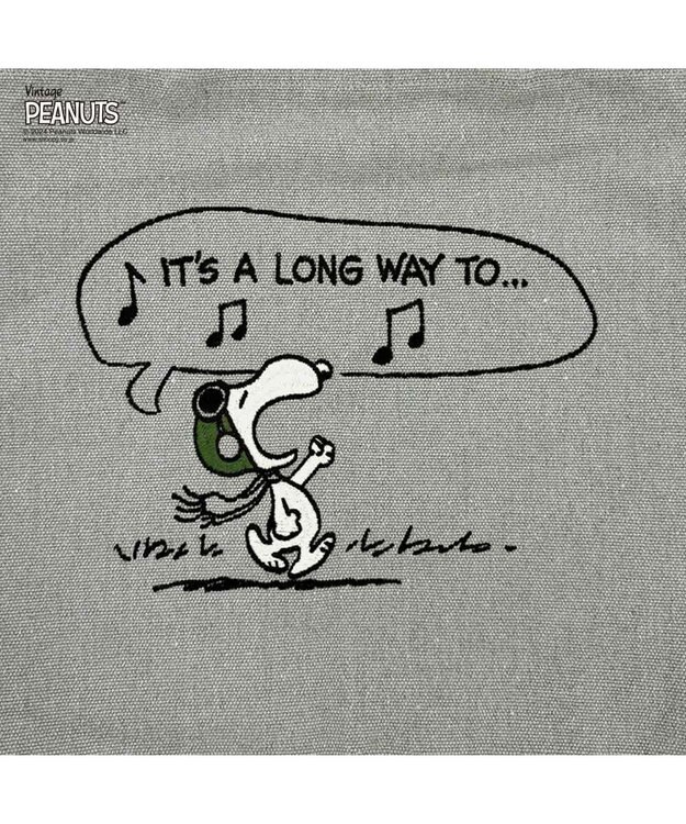 ROOTOTE 8386【スヌーピー】IP.ミディアム.2way.ピーナッツ-9L 03：グレー