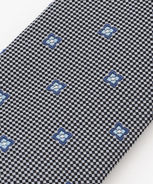 J.PRESS MEN 【VINTAGE JACQUARD COLLECTION】小紋柄 ネクタイ グレー系8
