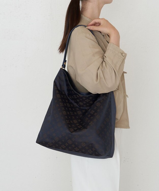 russet ナイロンジャガード2WAYショルダーバッグ(CE-1622) Purple/BR