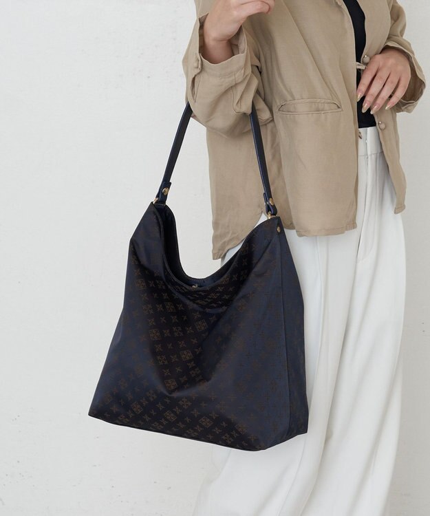 russet ナイロンジャガード2WAYショルダーバッグ(CE-1622) Purple/BR