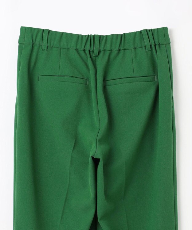 ANY L 【ウエストゴム/ストレッチ/裏起毛】シークレットウォーム　テーパードパンツ 【WEB限定】ライトグリーン