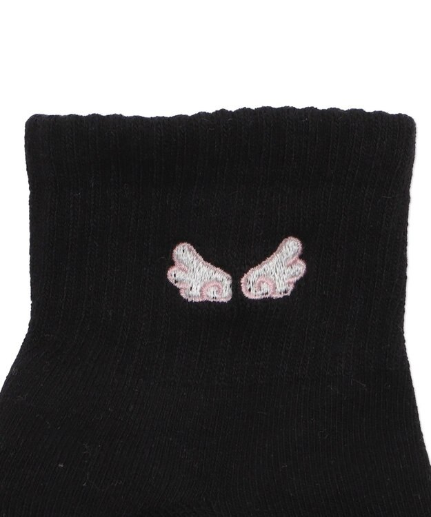 WEGO 刺繍アンクルパイルソックス 柄2