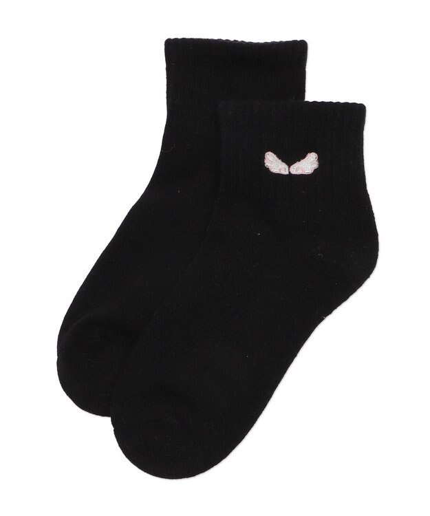 WEGO 刺繍アンクルパイルソックス 柄2