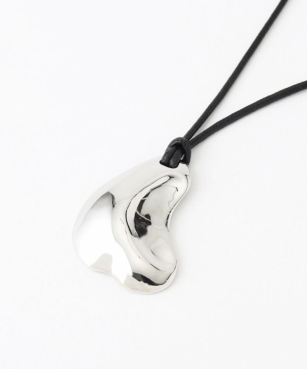 ICB モチーフロングネックレス シルバー系