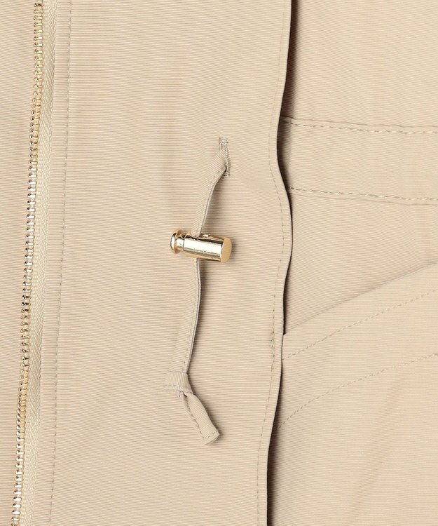 自由区 コットンナイロンタッサー ブルゾン Ⅱ ベージュ