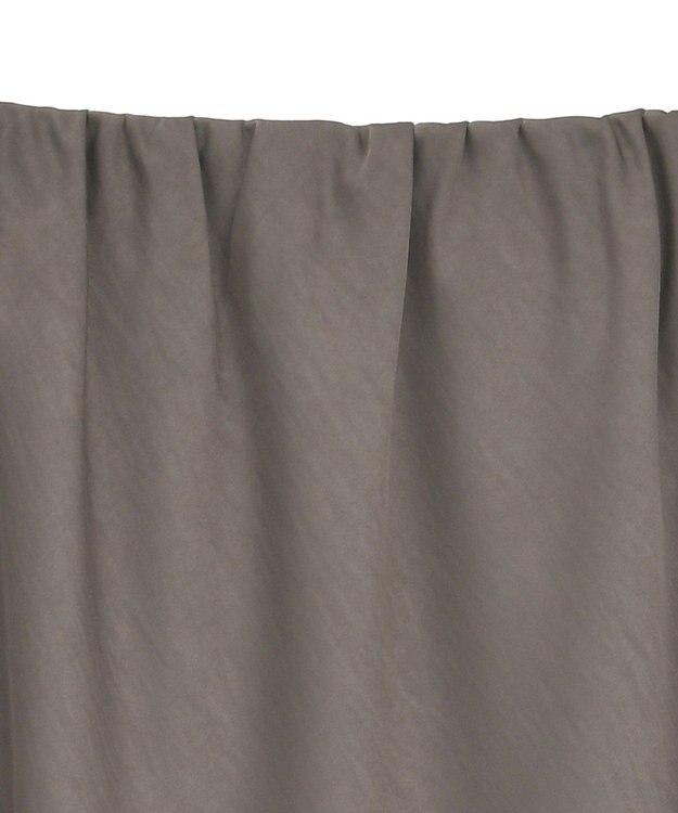 YECCA VECCA サテンフレアスカート Brown