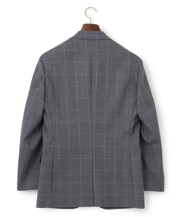 J.PRESS MEN 【J.PRESS MOVING / セットアップ対応】REDA ACTIVE ウィンドーペーン ジャケット グレー系4