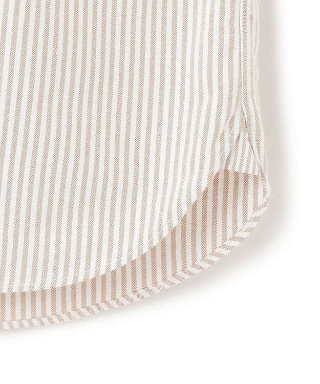 J.PRESS MEN 【IVY COLLECTION】【毎シーズン大好評】バックブル ロンストクレイジーパターン バンドカラーシャツ ベージュ系1