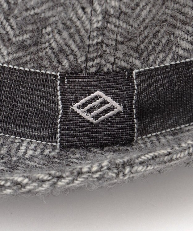 JOSEPH ABBOUD 【サイズ調整可】アルパカリングヘリンボーン ハット ライトグレー系7