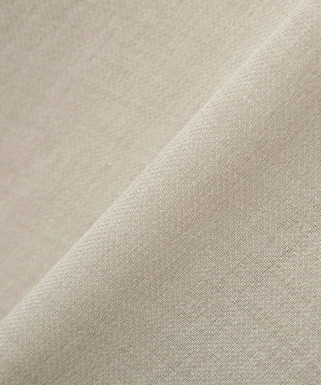 Green Parks 開襟シアーシャツジャケット Gray Beige