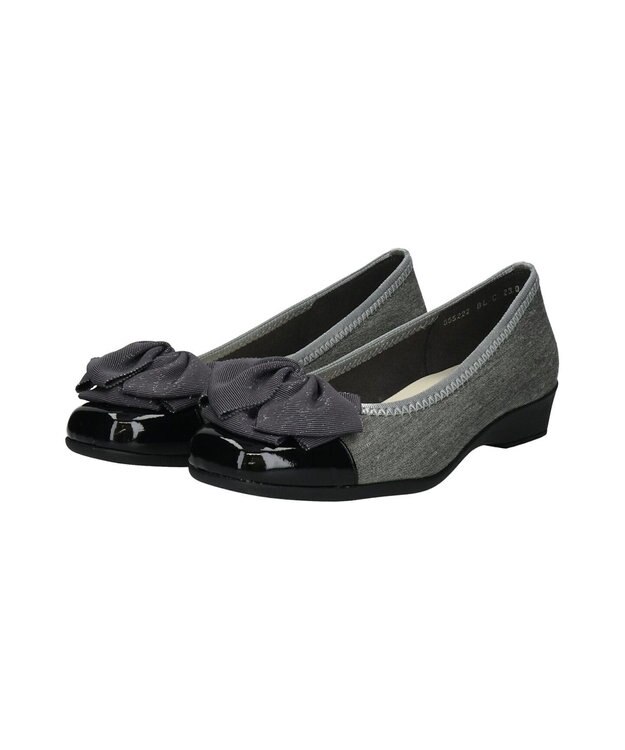 Bridget Birkin 【Bridget Birkin Walk】ラメリボンウォーキングパンプス ブラックコンビ