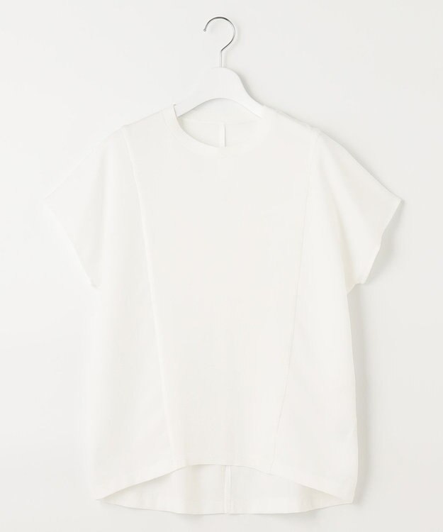 自由区 【洗える・XSサイズあり】ハイブリットレーヨンアムンゼン ブラウス アイボリー系