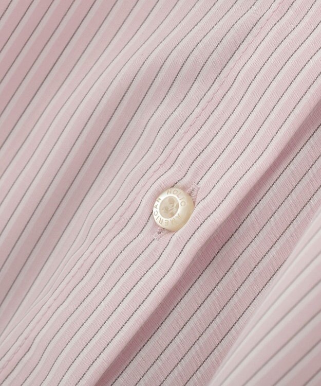 AMERICAN HOLIC 【イージーケア】バックギャザーリボンシャツ Pink