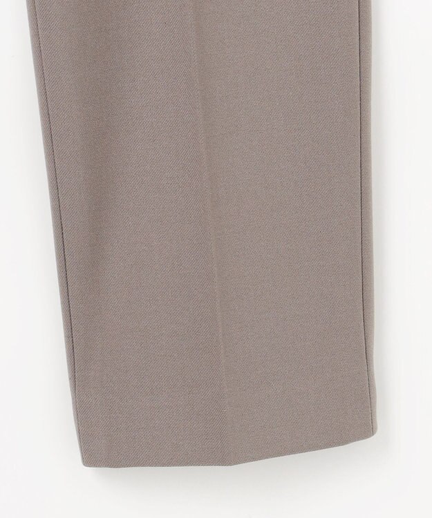 ANY SIS ビューティサーモ2WAYストレッチ テーパードパンツ グレージュ