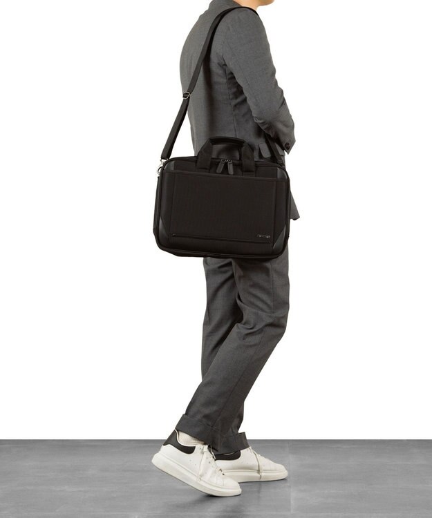 ACE BAGS & LUGGAGE World Traveler クラトス ビジネスバッグ A4サイズ 14インチPC収納 65331 ワールドトラベラー ブラック