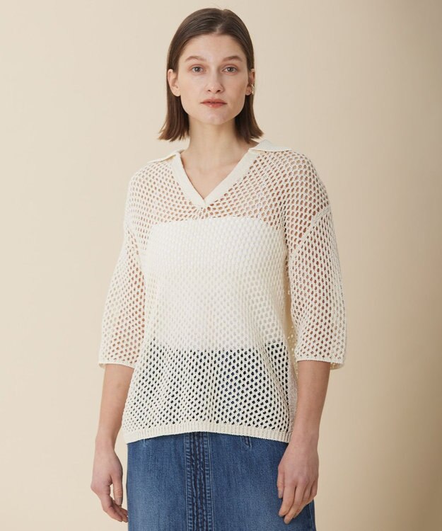 BEIGE， GASPARD / ポロニット Ecru