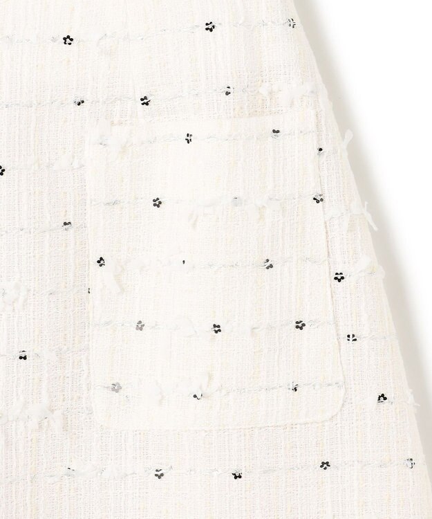 TOCCA 【八木アリサさん着用】【消臭】FLOWER HIDE AND SEEK スカート アイボリー系