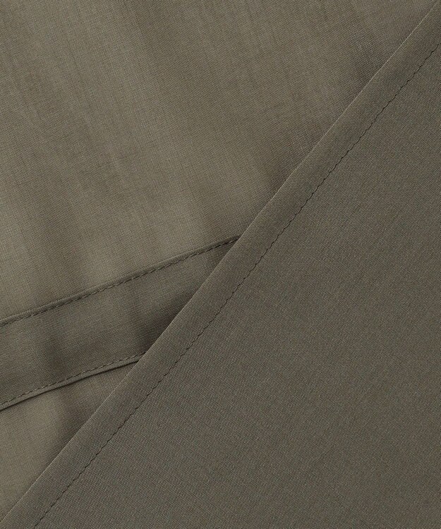 J.PRESS LADIES S RELAXION Sheer ボイル ブラウス カーキ系