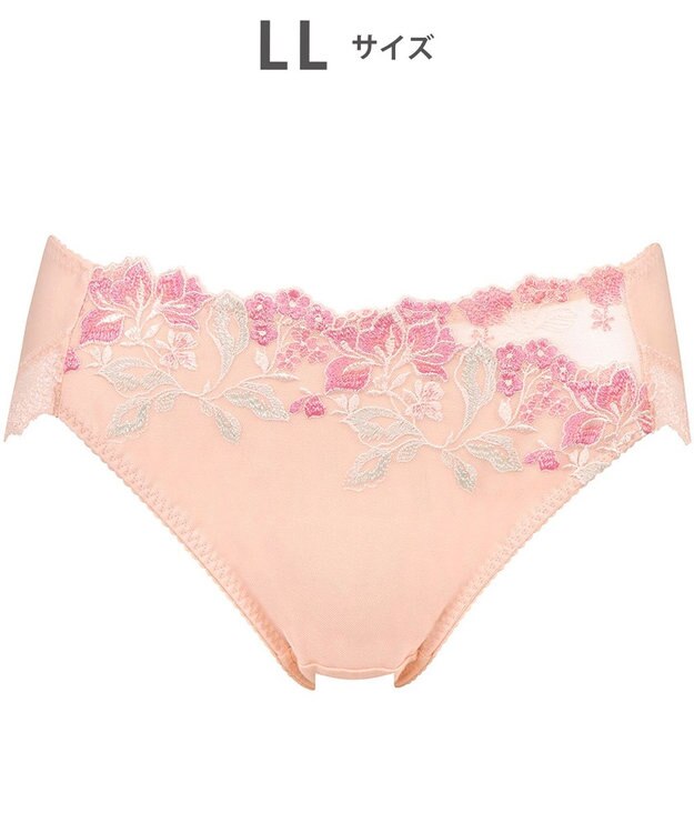 Wing Wing Lesiage 【5000シリーズ】 ペアショーツ はきこみ丈ふつう PF5000 ウイング／ワコール オレンジ