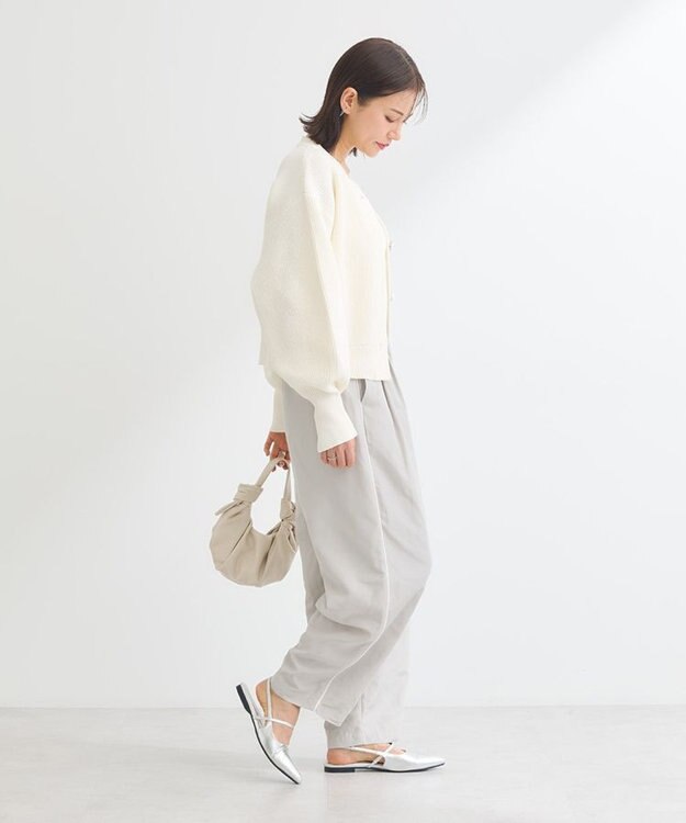 Green Parks ・ＡＮＤＳＥＡＲＣＨ　ニットカーディガン Off White