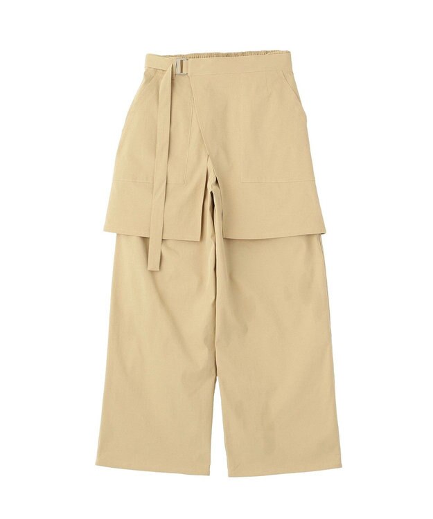 AMERICAN HOLIC 【2点セット】レイヤードパンツ Beige