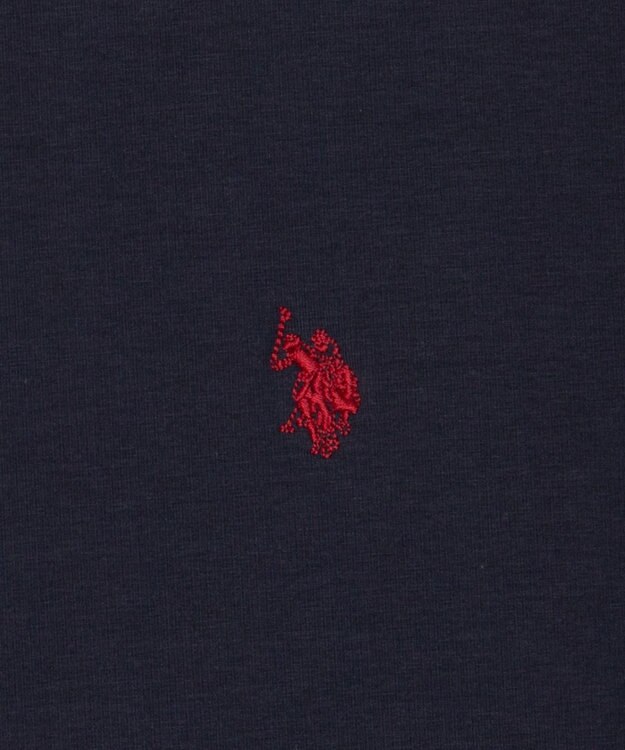 WEGO U.S. POLO ASSN.別注 接触冷感T（SS） ネイビー