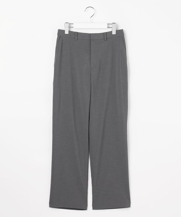 J.PRESS LADIES 【セットアップ対応】ファンマートロストレッチ テーパード パンツ チャコール系