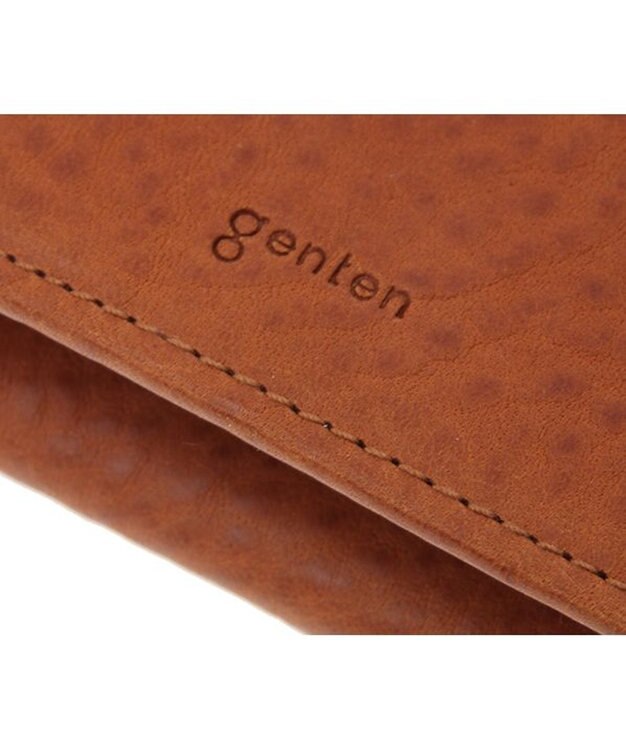 genten トスカ 名刺入れ チャ